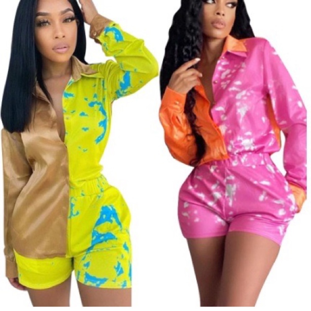 Two piece short set